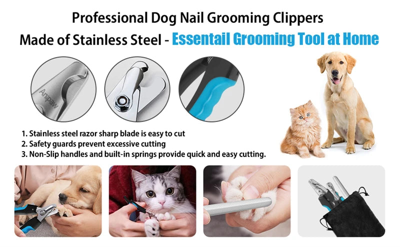 Professional Pet Nail Scissor with Safety Guard