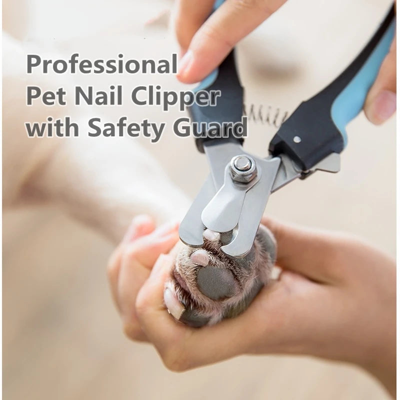 Professional Pet Nail Scissor with Safety Guard