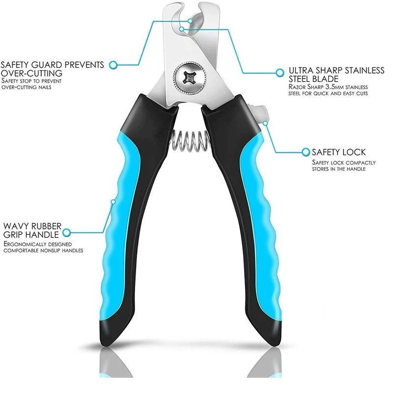 Professional Pet Nail Scissor with Safety Guard