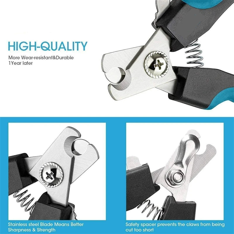 Professional Pet Nail Scissor with Safety Guard
