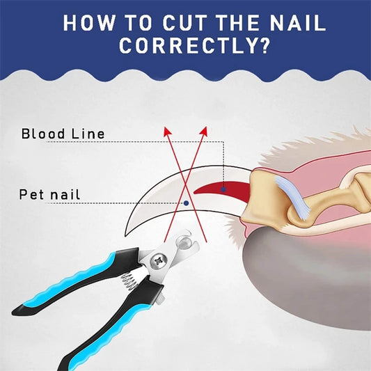 Professional Pet Nail Scissor with Safety Guard
