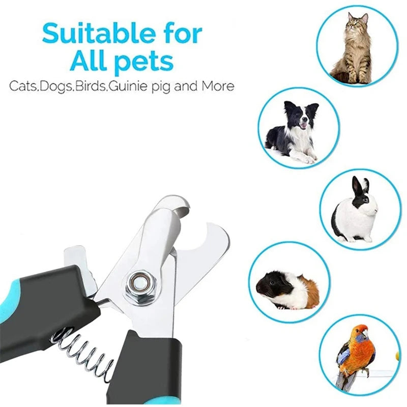 Professional Pet Nail Scissor with Safety Guard