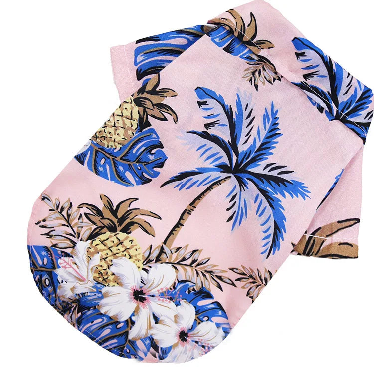 Hawaiian Beach Style T shirts for Dog and Cat