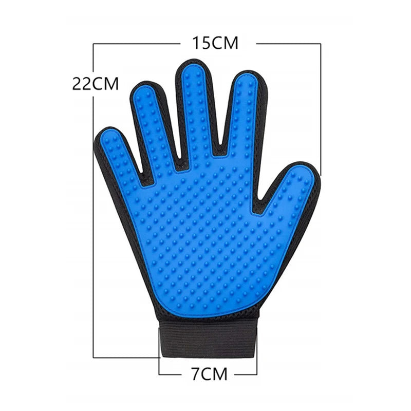 pet grooming glove for cats