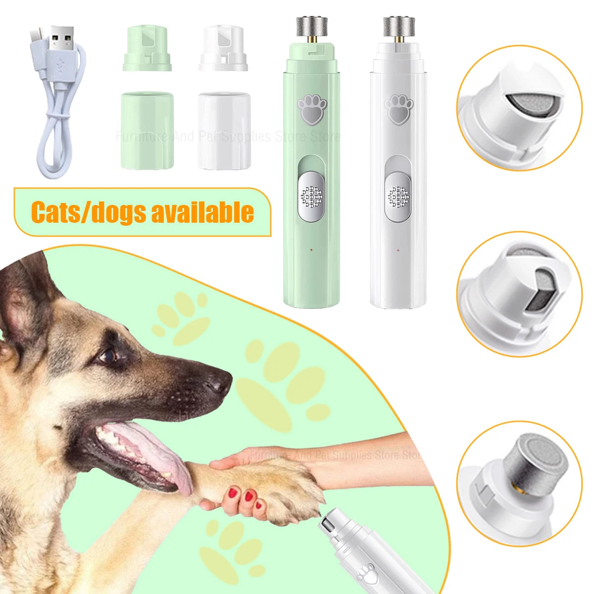 dog electric nail grinder