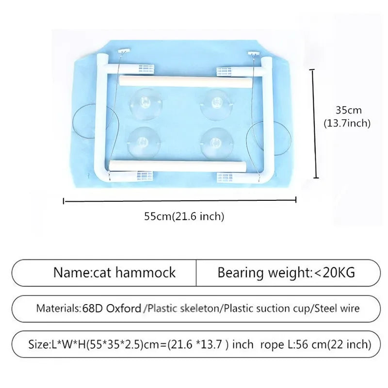 cat window hammock sizes uk