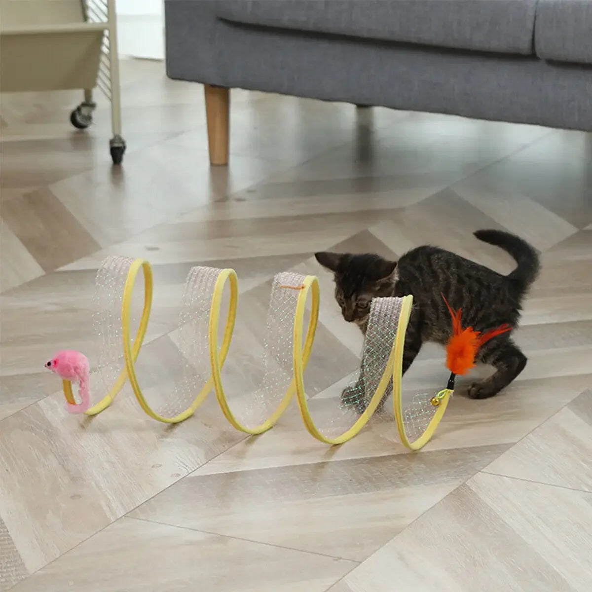 cat crinkle tunnel