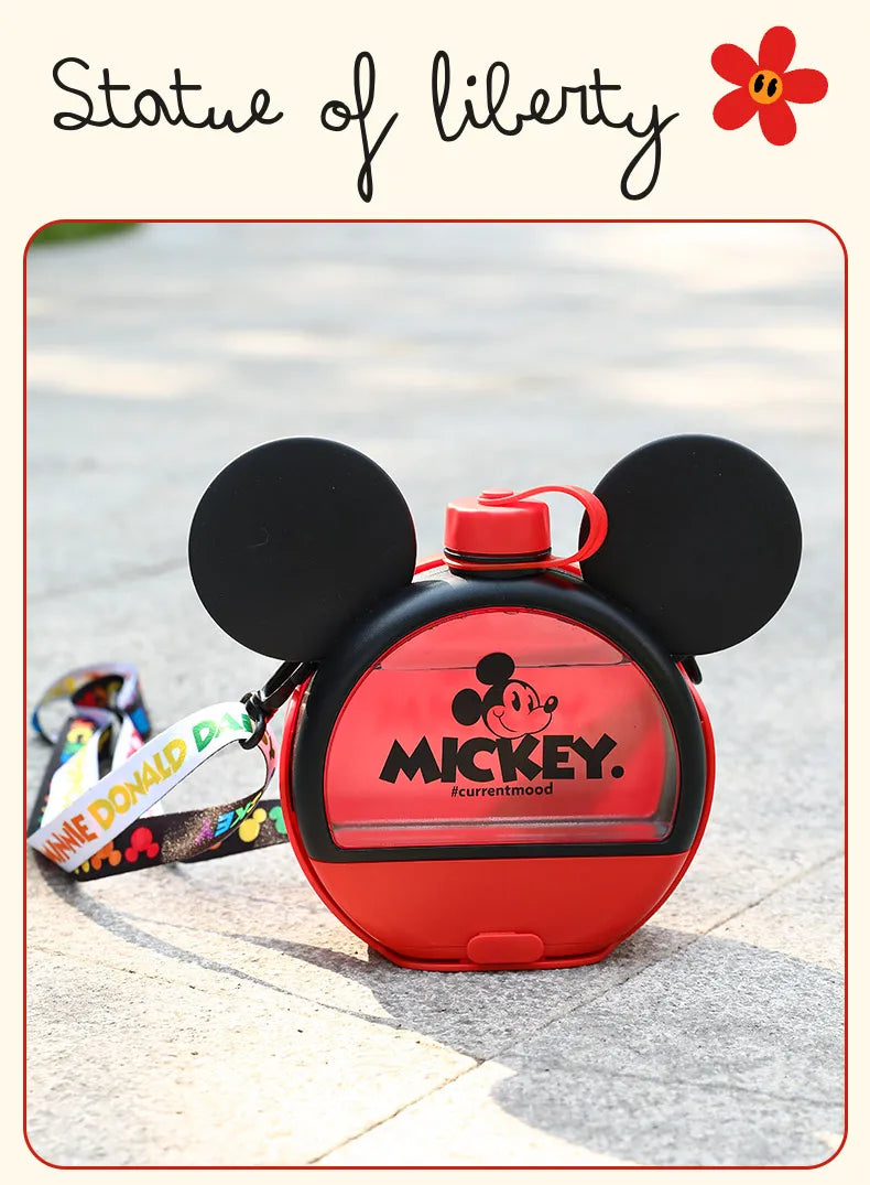 Cute Mickey Mouse Travel Water Bottle for Dogs