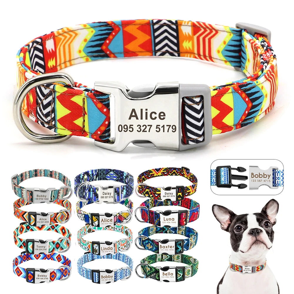luxury matching dog collar
