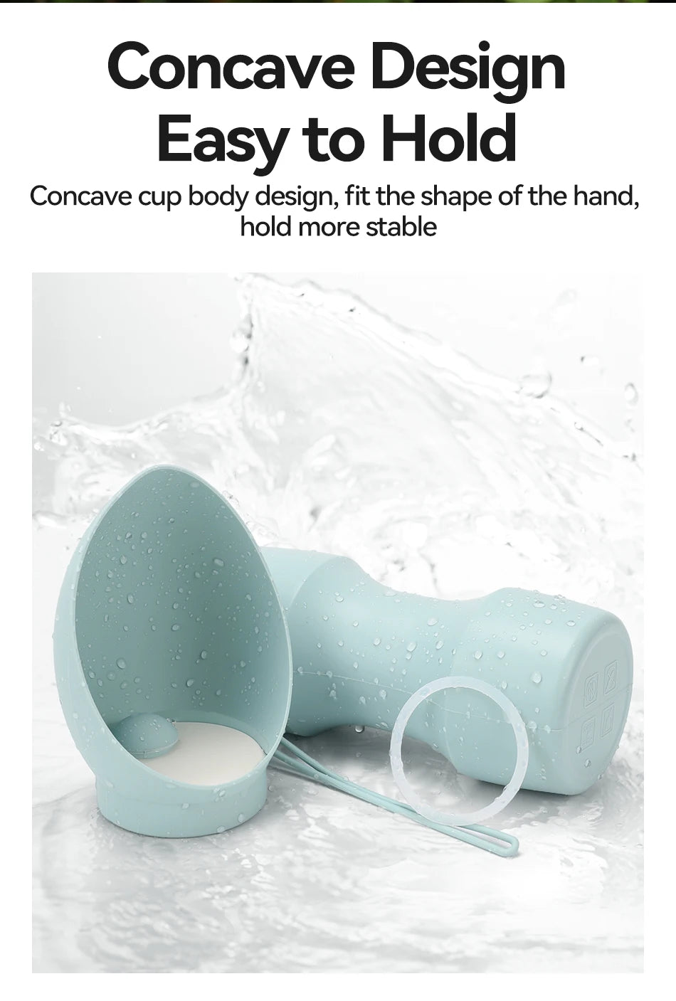 ROJECO Silicone Foldable Water Travel Bottle
