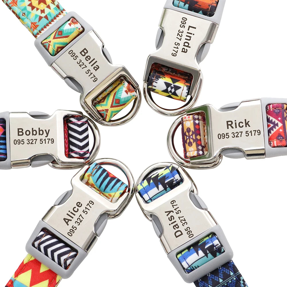 cute personalized dog collars
