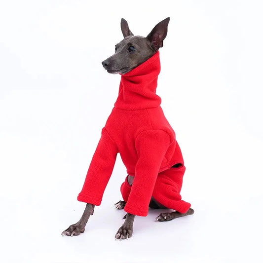 Four Legged Fleece Italian Greyhound Winter Clothes