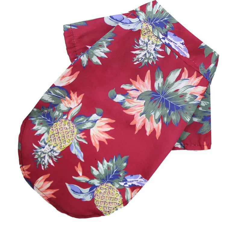 Hawaiian Beach Style T shirts for Dog and Cat