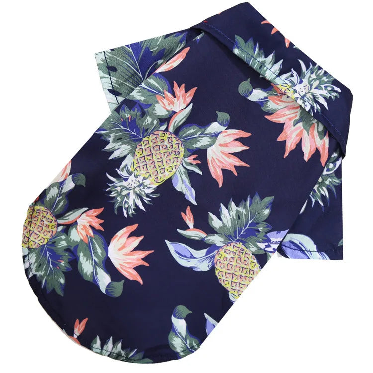 Hawaiian Beach Style T shirts for Dog and Cat