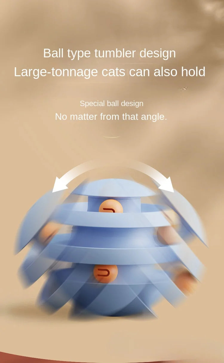 Funny Cat Tumbler Toy