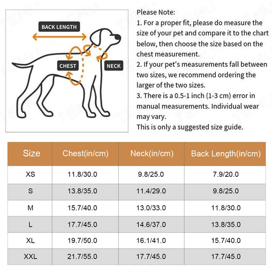 Costume Pajamas Puppy Clothes for Dogs Cats