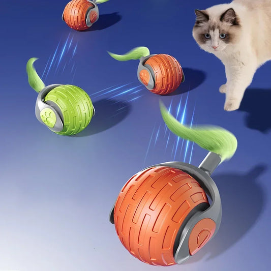 electric cat ball toys automatic rolling