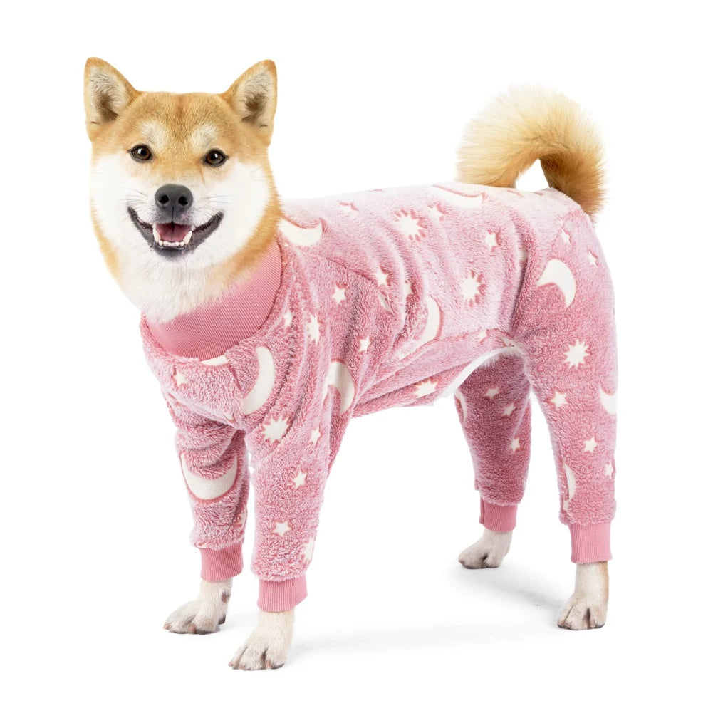 Flannel dog pajamas for large dogs