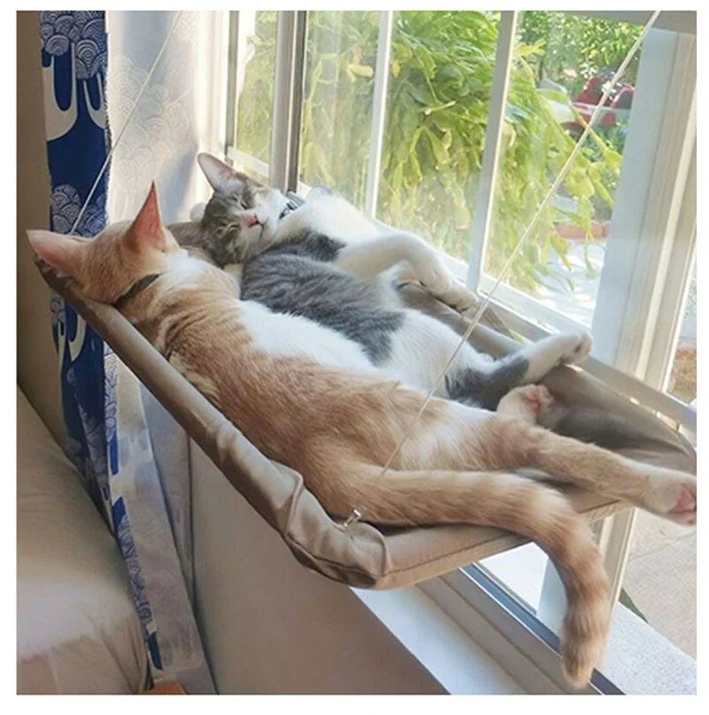 foldable window cat hammock