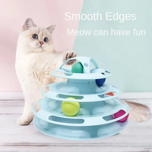 cat turntable toy