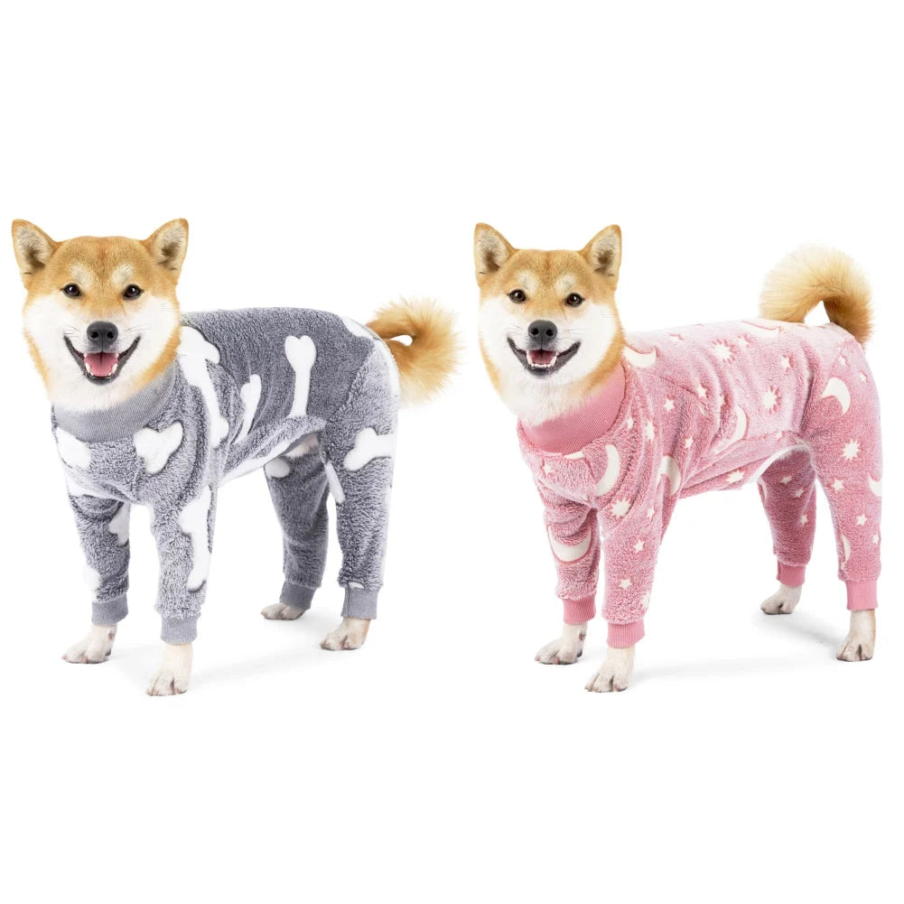 Thick dog coat jumpsuit