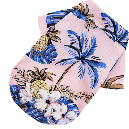 Hawaiian Beach Style T shirts for Dog and Cat