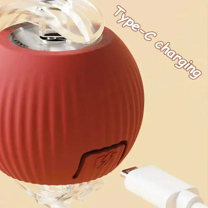 automatic rolling ball cat toy
