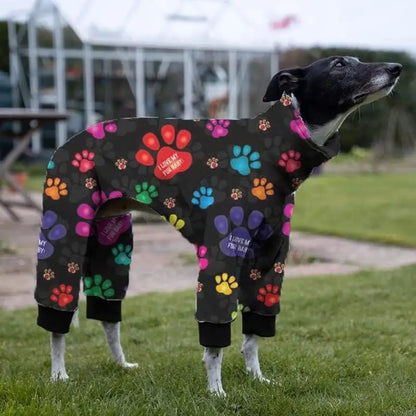 High Collar Winter Dog Pajamas Jumpsuit