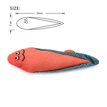 3D Simulation Fish Cat Toy