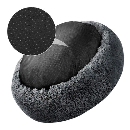 Washable Calming Donut Dog and Cat Bed