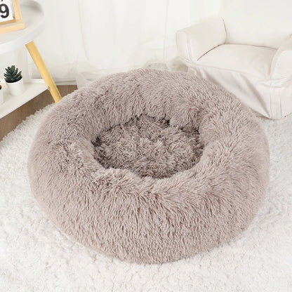 Washable Calming Donut Dog and Cat Bed