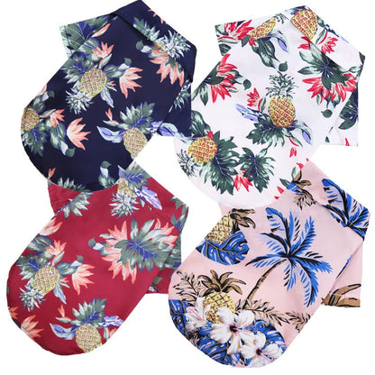 hawaiian shirt with dog face uk