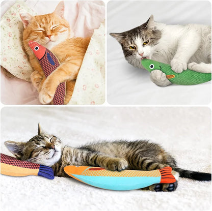 3D Simulation Fish Cat Toy