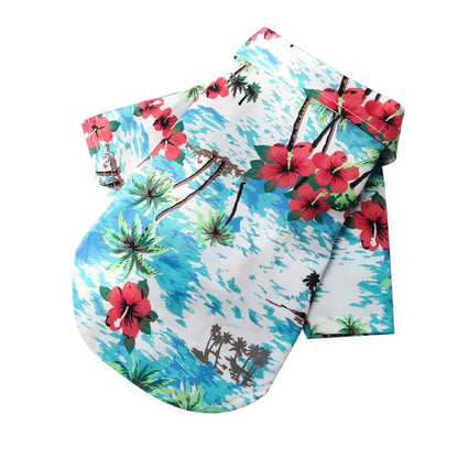 Hawaiian Beach Style T shirts for Dog and Cat