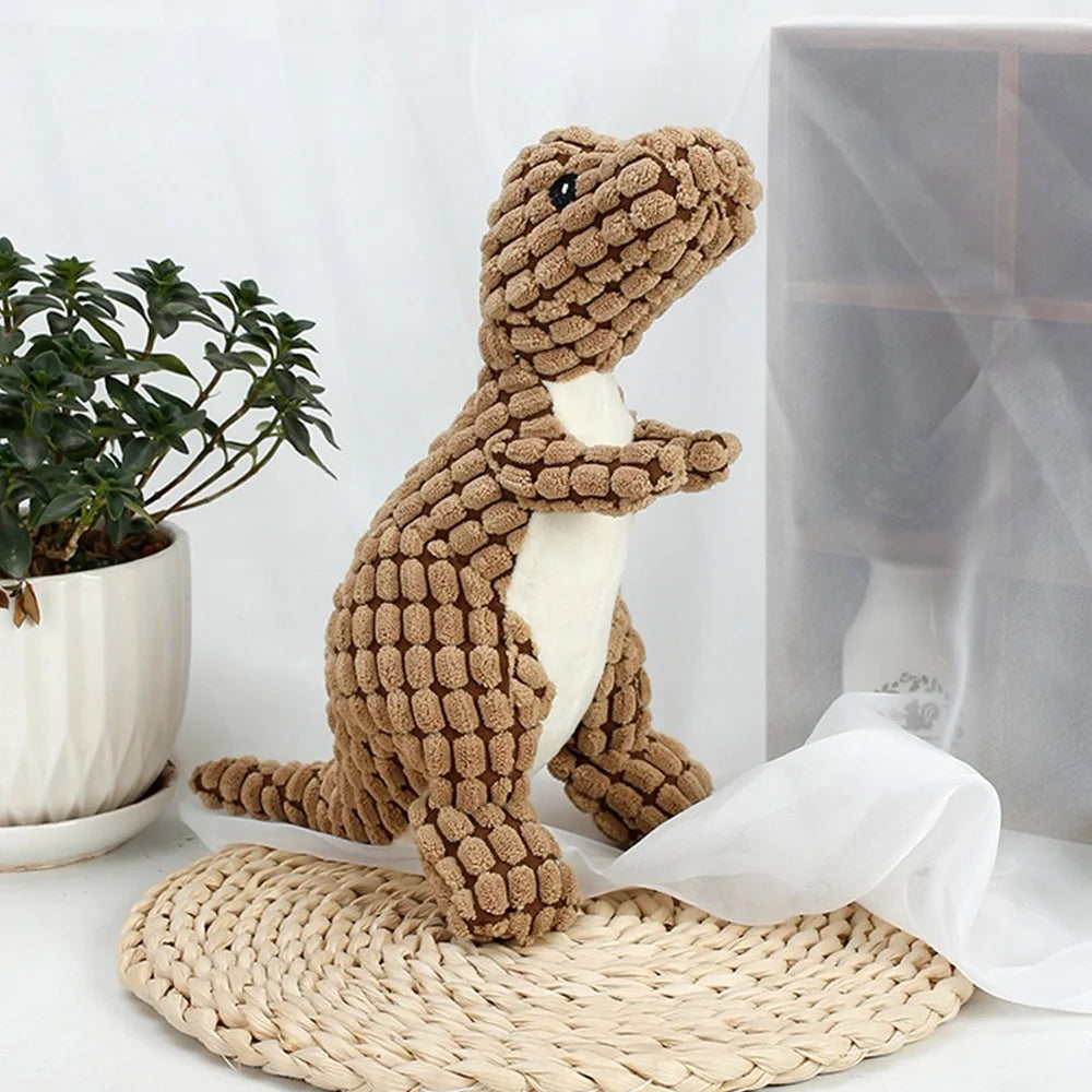 dinosaur chew toy dog
