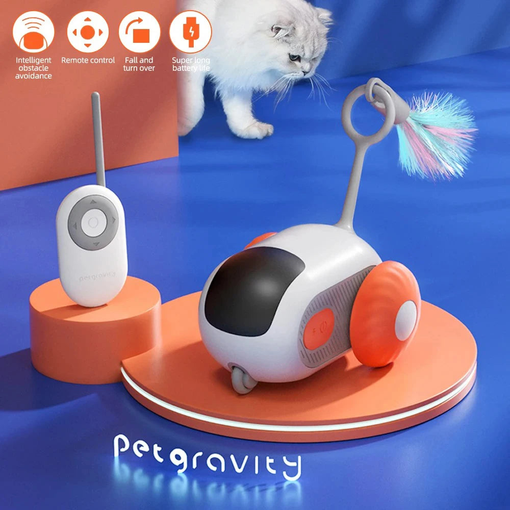 2 Modes Remote Control Cat Toy