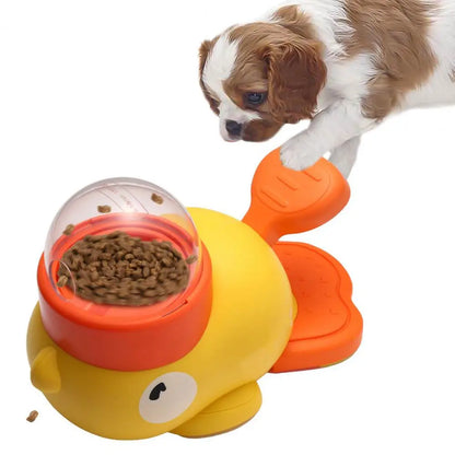 Interactive Dog Treat Dispenser Feeder