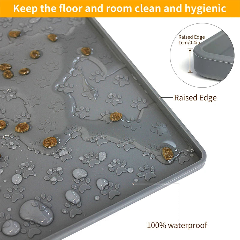 dog bowl placemat