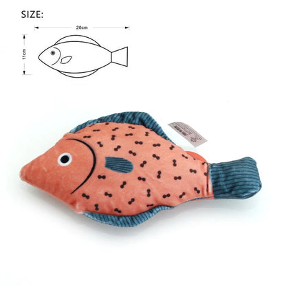 3D Simulation Fish Cat Toy