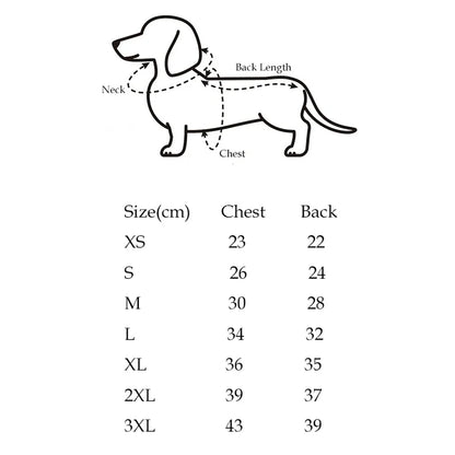 Fashion Plaid 2-Legged Jumper for Sausage Dogs