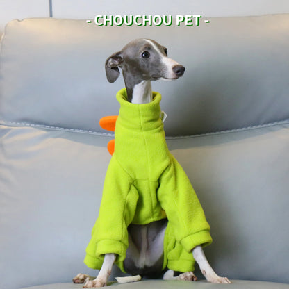 Dinosaur Winter Italian Greyhound Clothes Whippet and Puppy