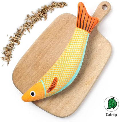 3D Simulation Fish Cat Toy