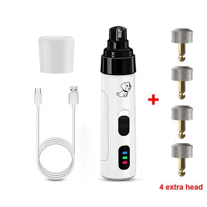 Electric Ultra Noise Dog Nail Grinder for Cat Paws