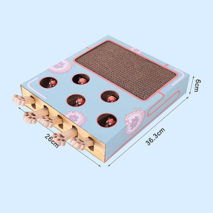 Interactive Peekaboo Cat in Box Toy