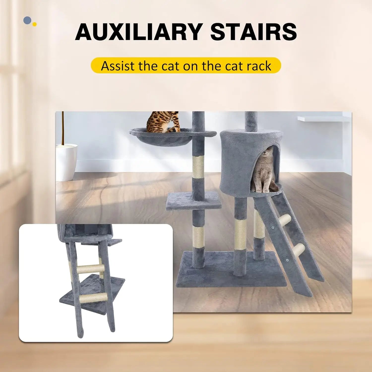 cat climbing frame pets at home
