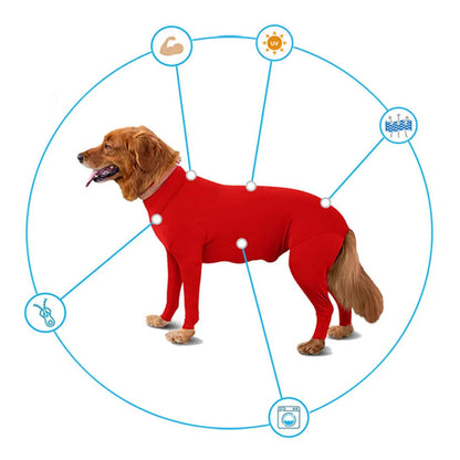 Full Body Dog Suit – Ideal for Post-Operative Care

