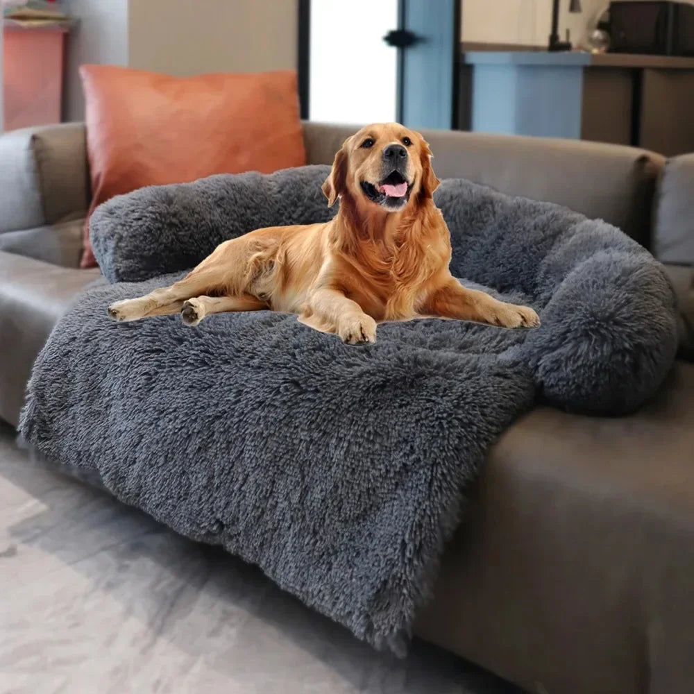 plush sofa bed for dogs