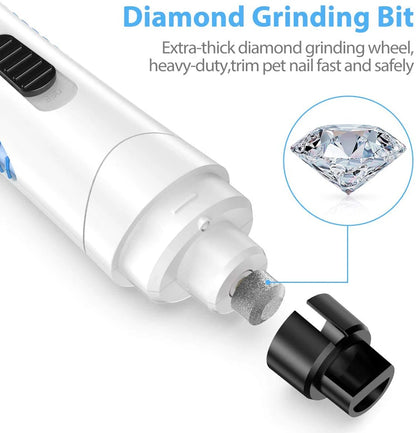 Electric Ultra Noise Dog Nail Grinder for Cat Paws