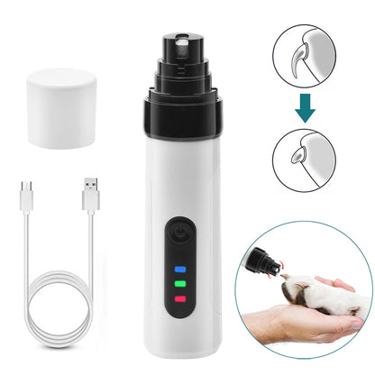 Electric Ultra Noise Dog Nail Grinder for Cat Paws