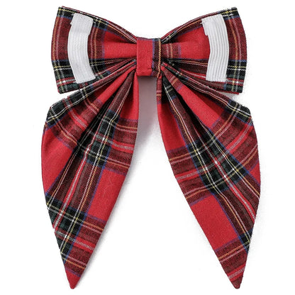 Christmas Dog Bow Collars  for Small Large Pets